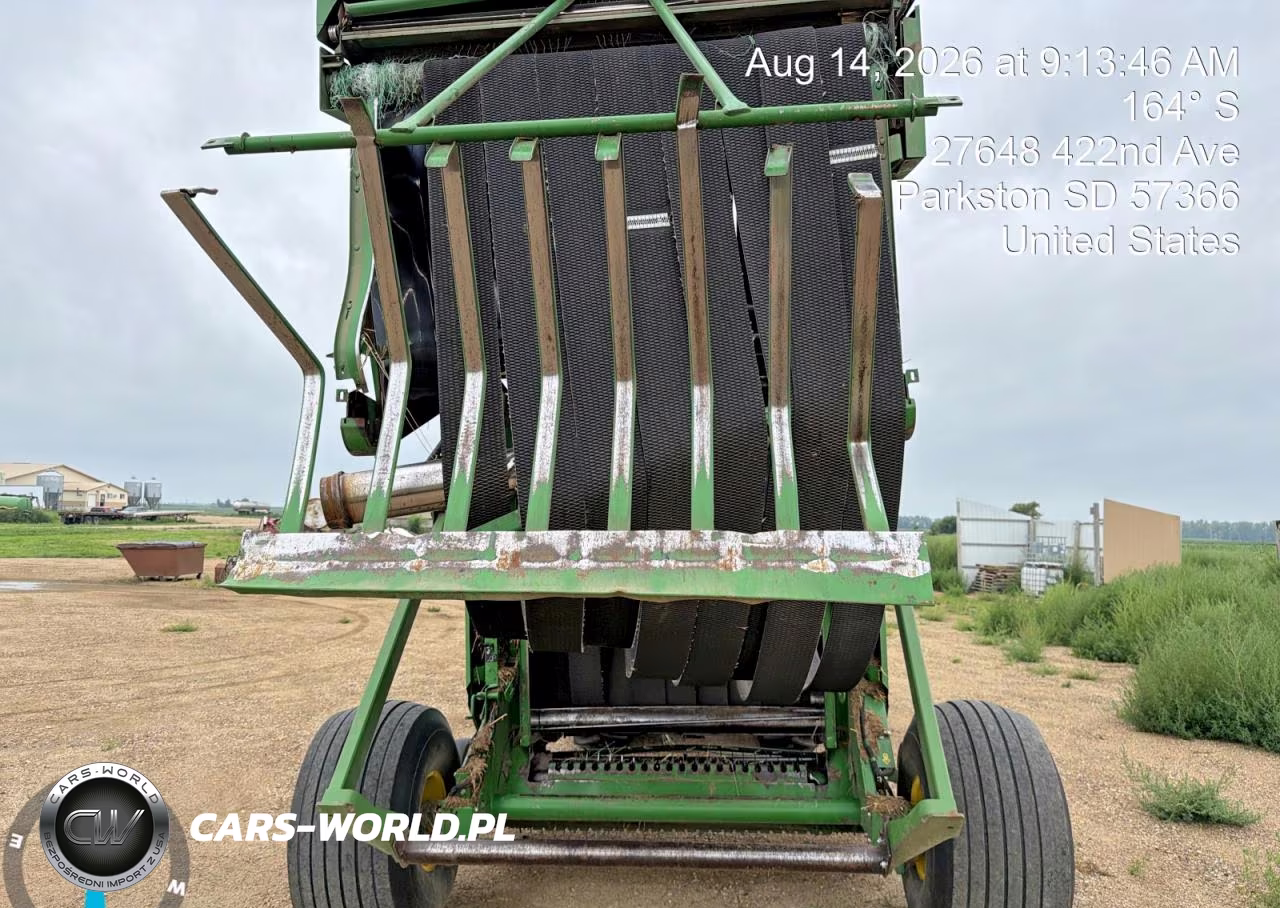 2015 John Deere 568 Round Baler VIN:E00568X345244 - 11