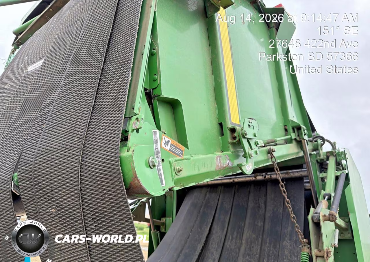 2015 John Deere 568 Round Baler VIN:E00568X345244 - 15