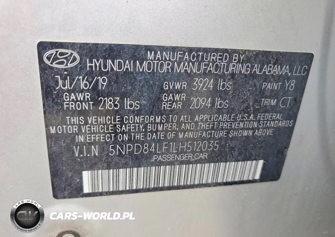 2020 Hyundai Elantra Sel VIN:5NPD84LF1LH512035 - 12