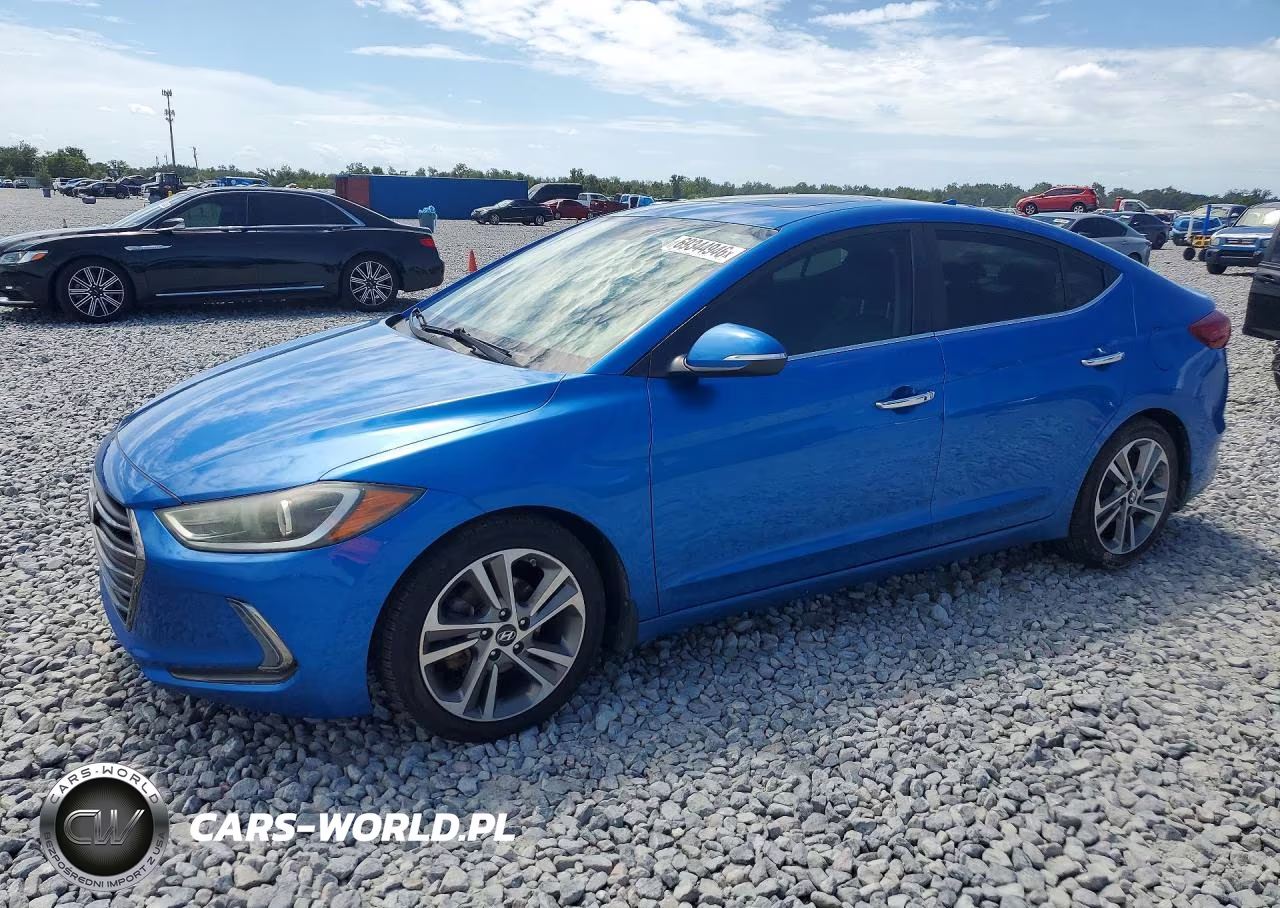 2017 Hyundai Elantra Limited VIN:5NPD84LF6HH131529 - 1