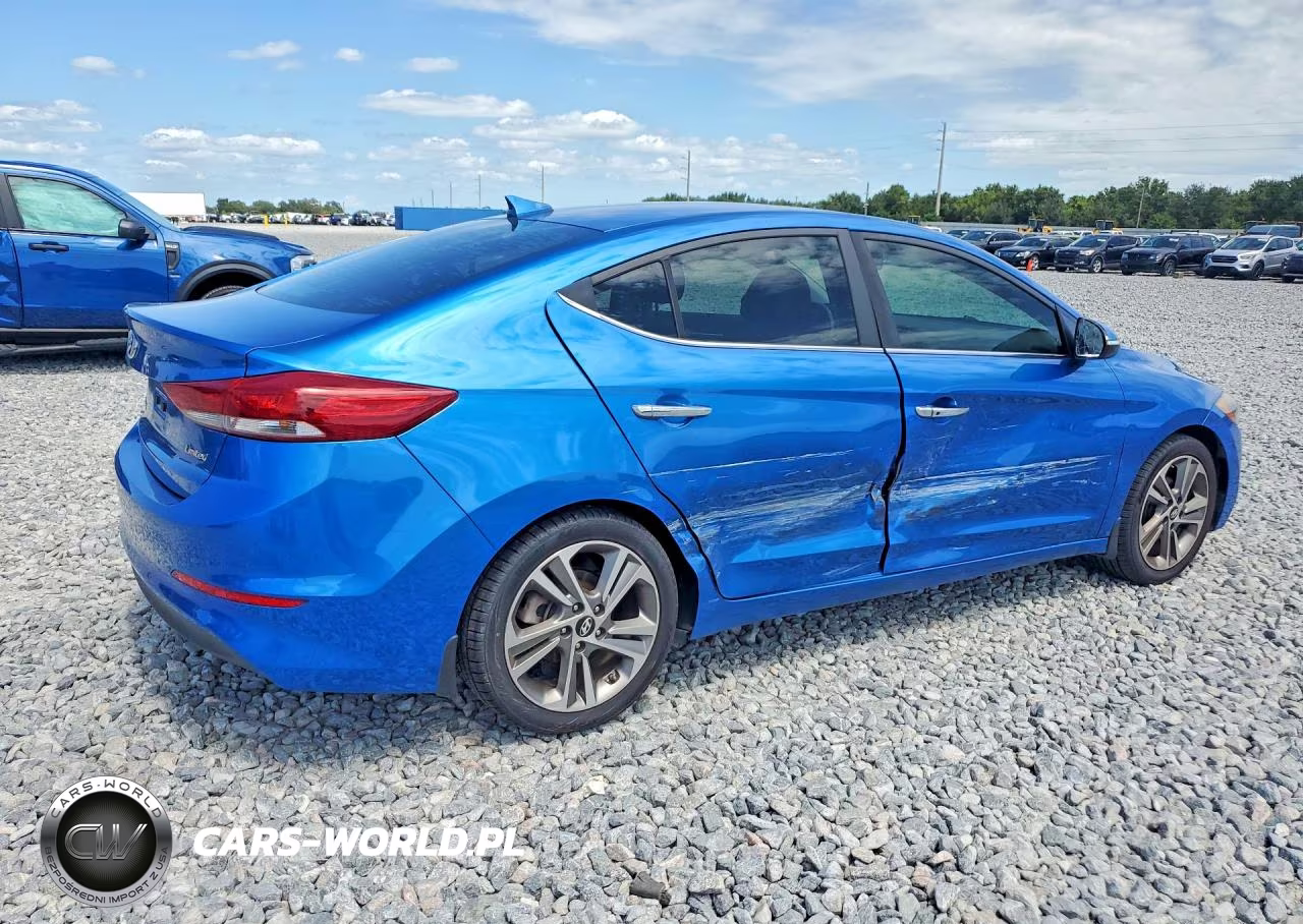 2017 Hyundai Elantra Limited VIN:5NPD84LF6HH131529 - 3