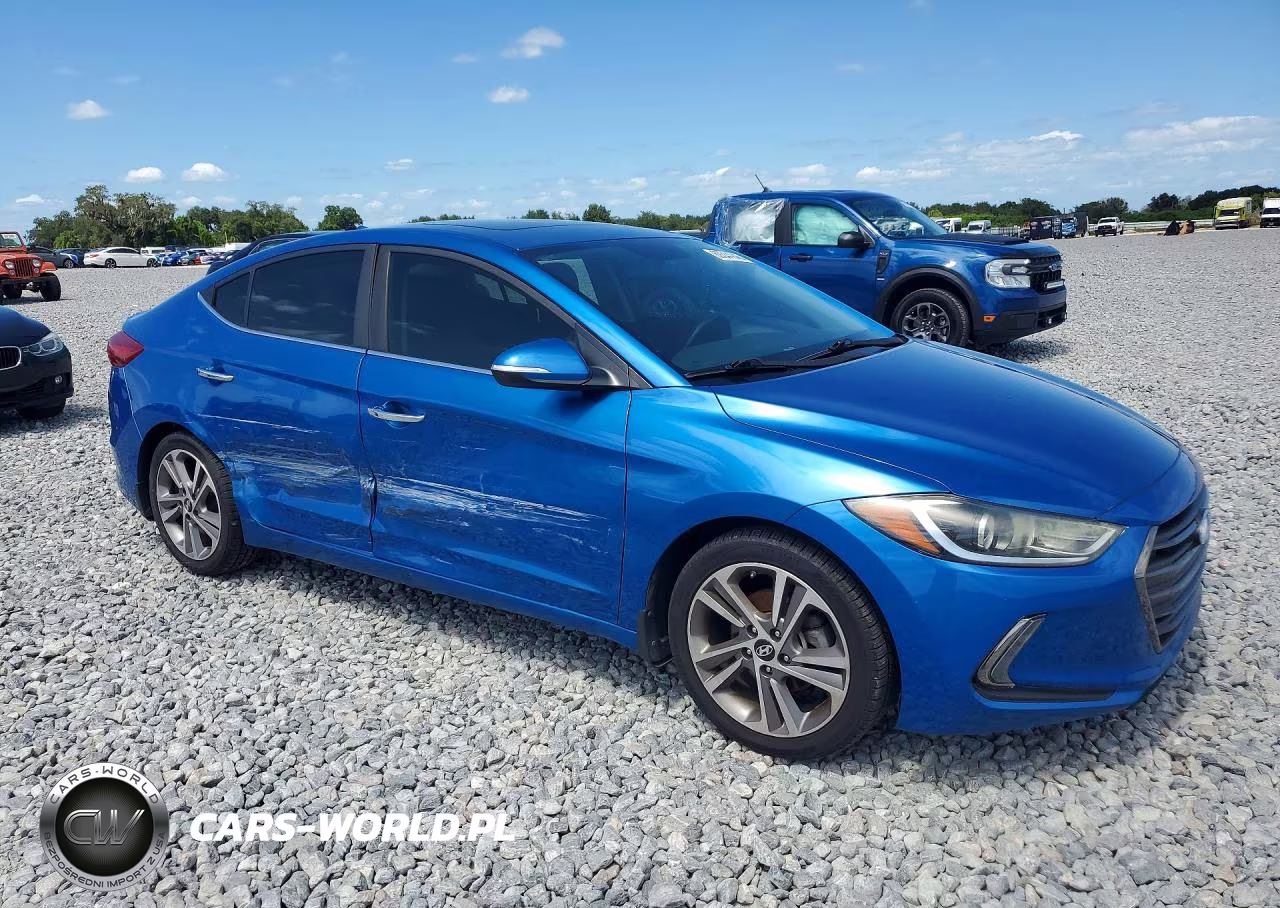 2017 Hyundai Elantra Limited VIN:5NPD84LF6HH131529 - 4