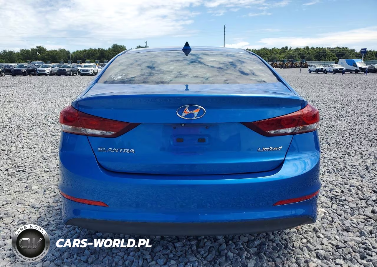 2017 Hyundai Elantra Limited VIN:5NPD84LF6HH131529 - 6