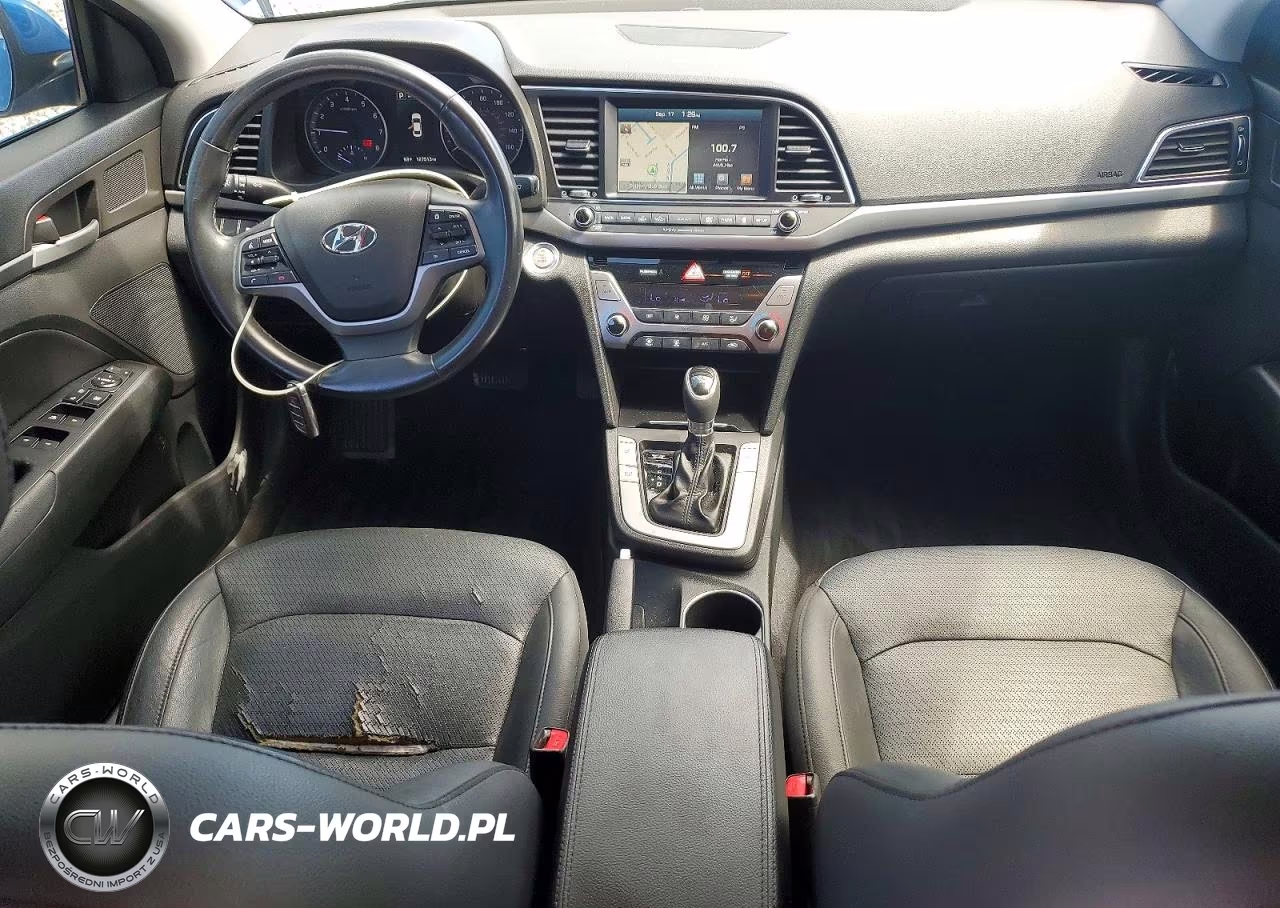 2017 Hyundai Elantra Limited VIN:5NPD84LF6HH131529 - 8