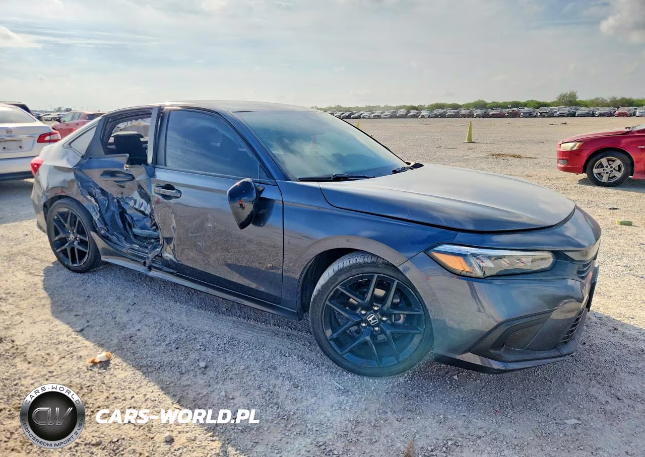 2022 Honda Civic Sport VIN:2HGFE2F55NH515915 - 4
