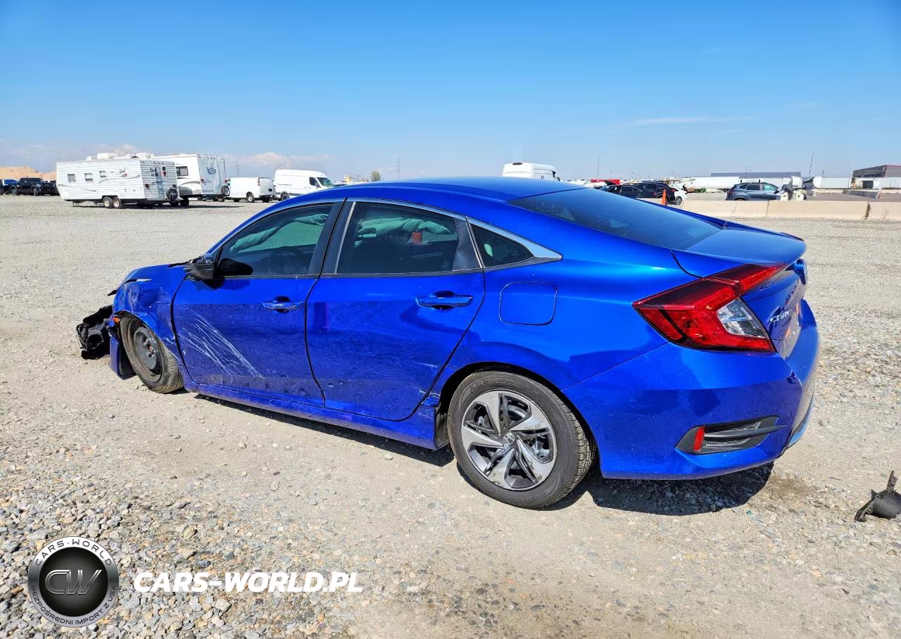 2019 Honda Civic Lx VIN:2HGFC2F65KH500826 - 2