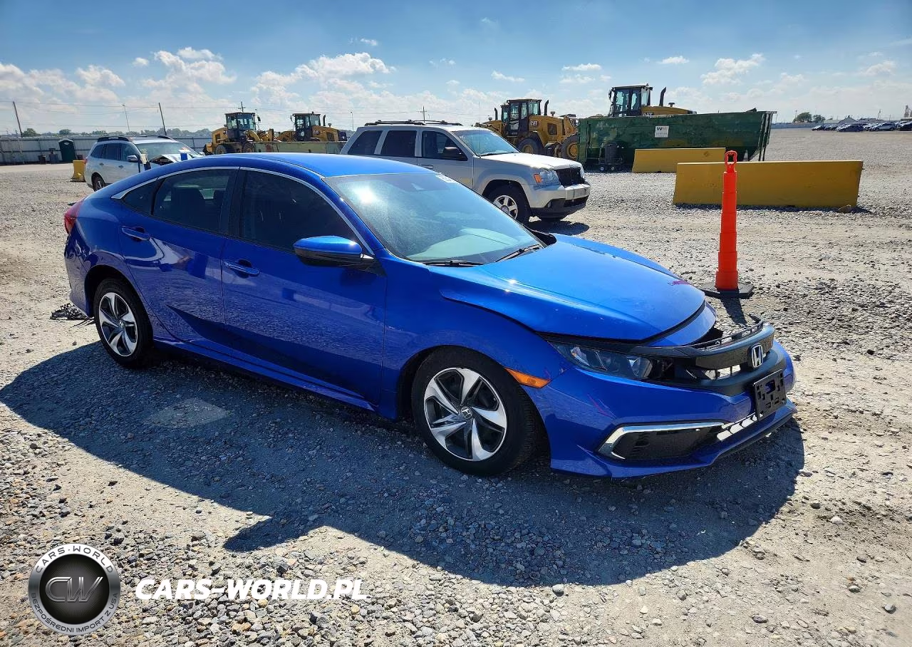 2019 Honda Civic Lx VIN:2HGFC2F65KH500826 - 4