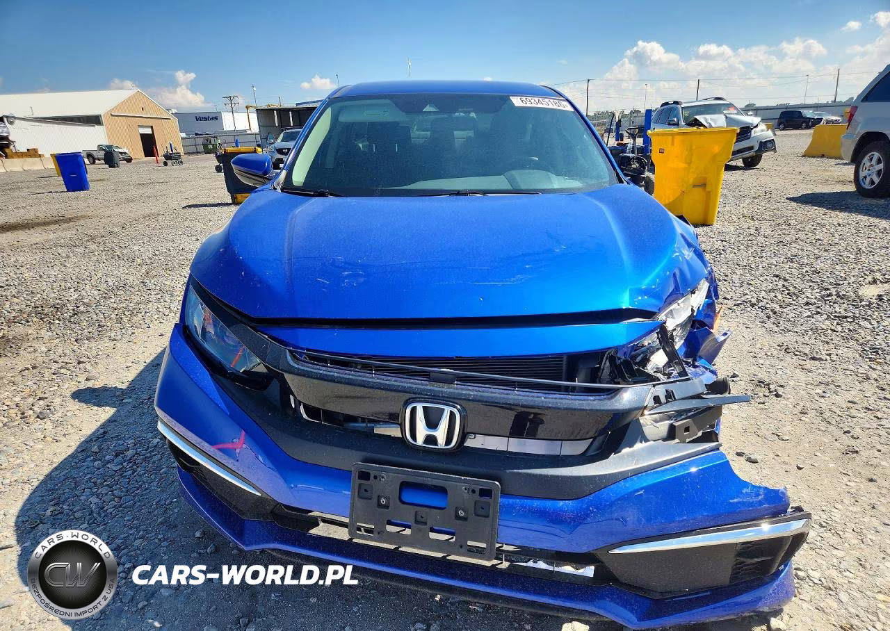 2019 Honda Civic Lx VIN:2HGFC2F65KH500826 - 5