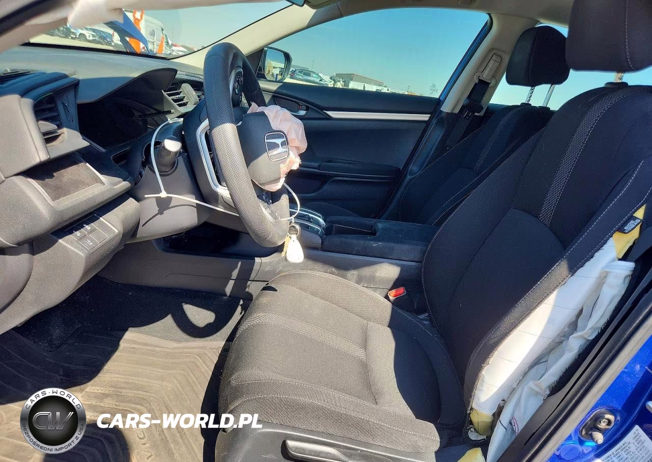 2019 Honda Civic Lx VIN:2HGFC2F65KH500826 - 7