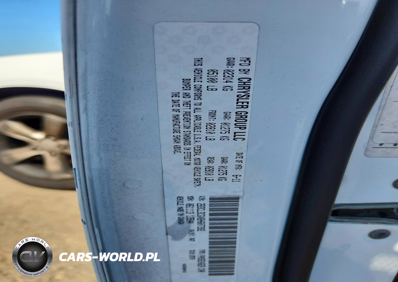 2011 Dodge Charger Se VIN:2B3CL3CGXBH607392 - 13