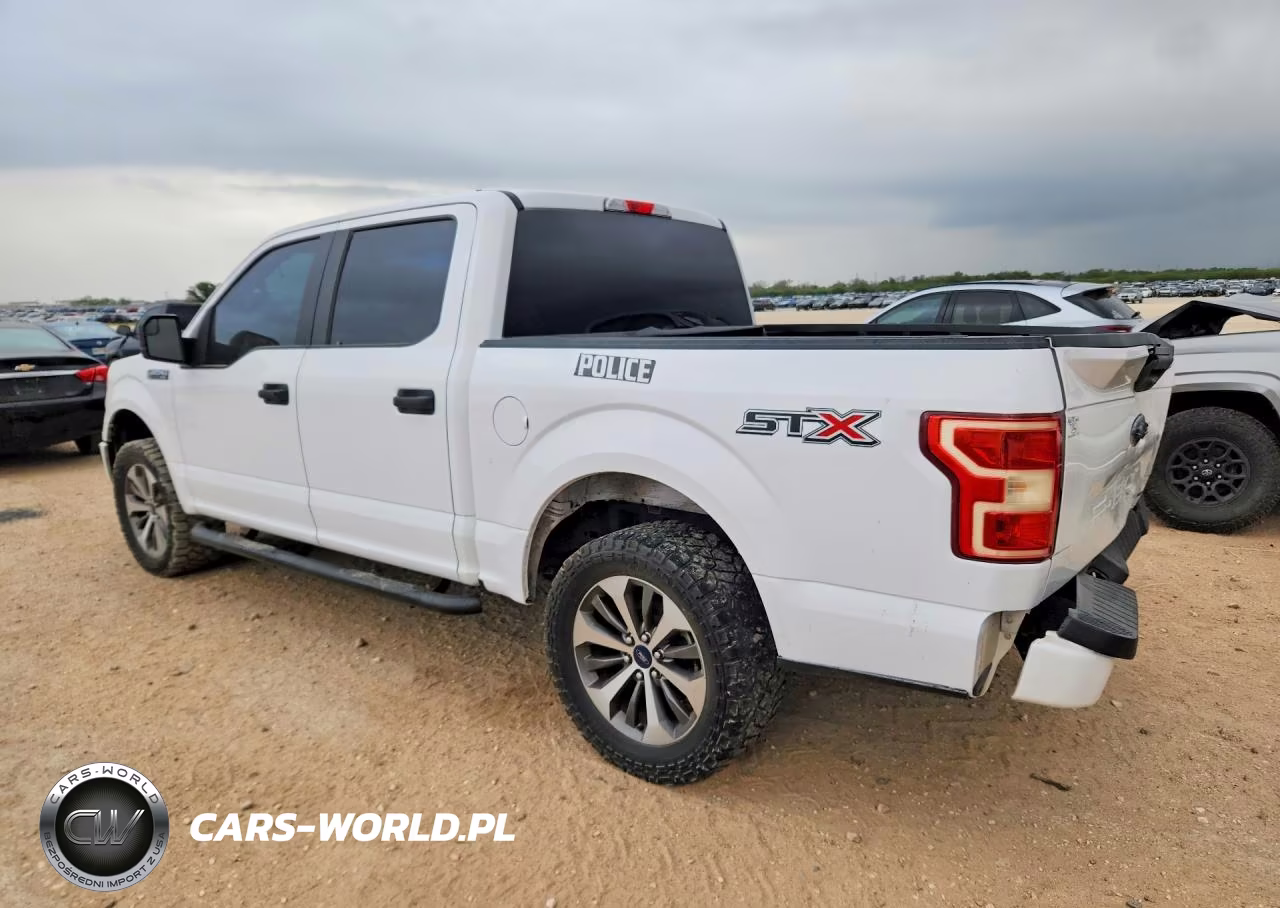 2019 Ford F150 Supercrew VIN:1FTEW1CP0KKC84076 - 2
