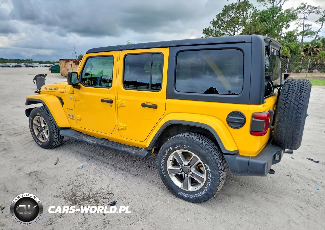 2020 Jeep Wrangler Unlimited Sahara VIN:1C4HJXEN9LW323221 - 2