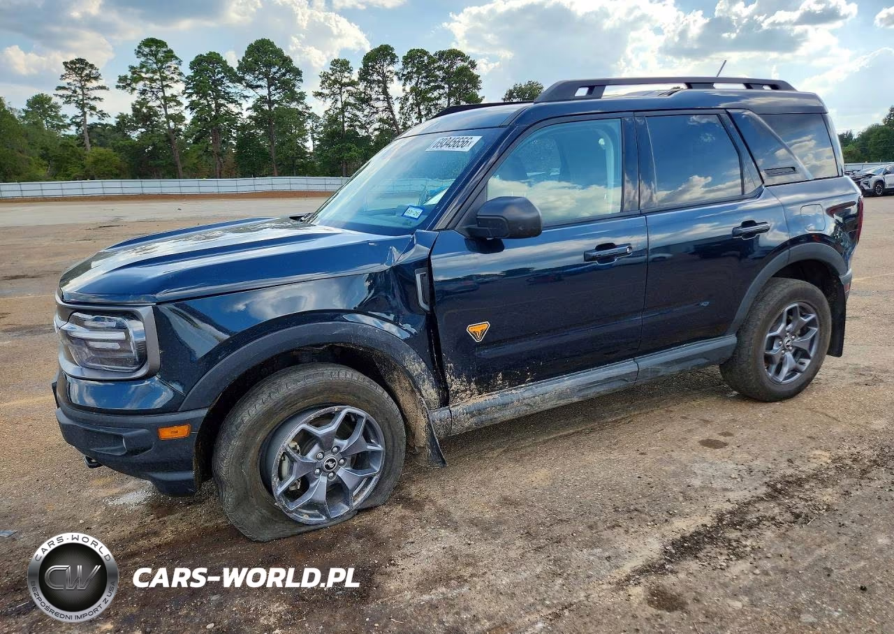 2022 Ford Bronco Sport Badlands VIN:3FMCR9D99NRD53470 - 1