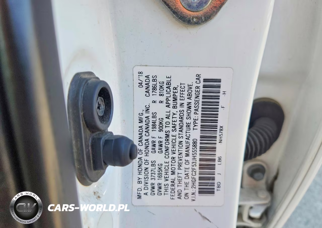 2018 Honda Civic Lx VIN:2HGFC2F53JH555880 - 12