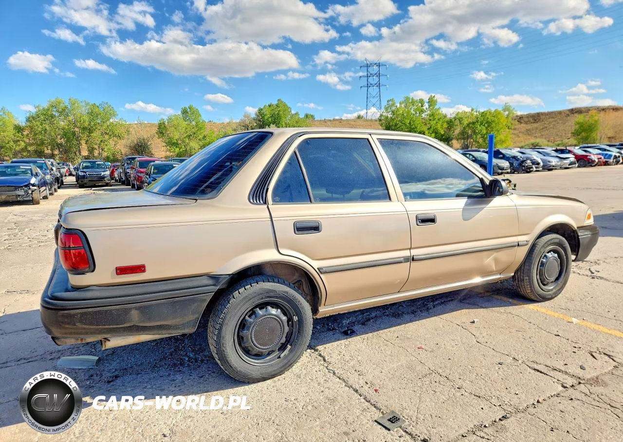 1989 Toyota Corolla Deluxe VIN:1NXAE92E6KZ063257 - 3