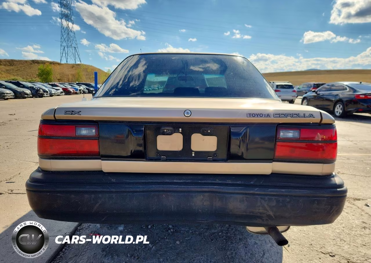 1989 Toyota Corolla Deluxe VIN:1NXAE92E6KZ063257 - 6