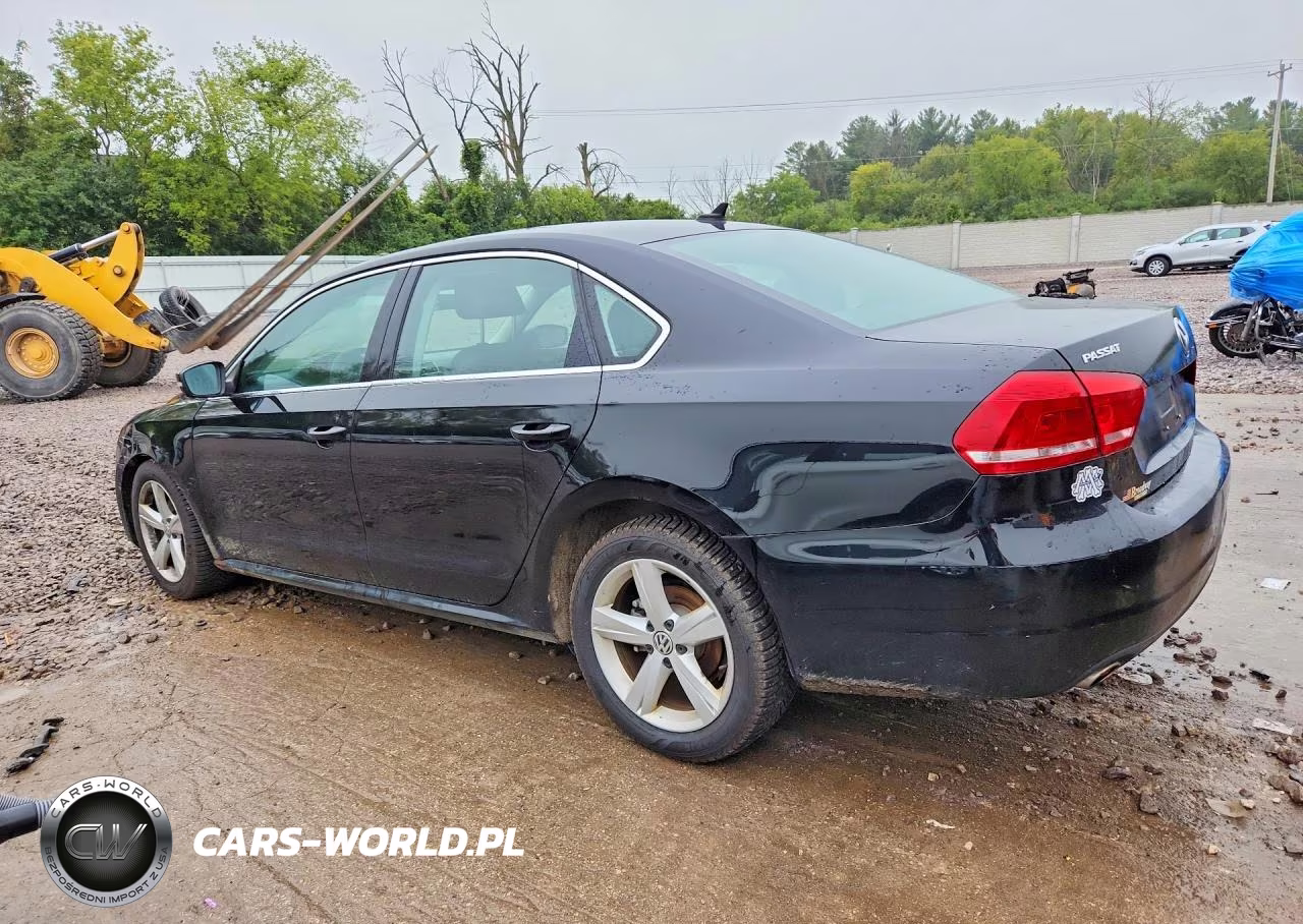 2013 Volkswagen Passat Se VIN:1VWBP7A37DC109501 - 2