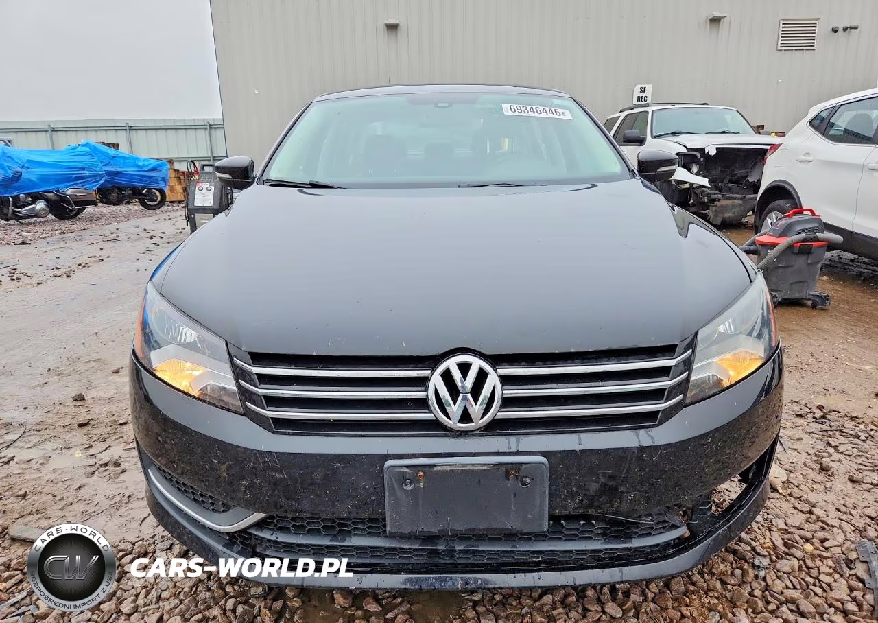 2013 Volkswagen Passat Se VIN:1VWBP7A37DC109501 - 5