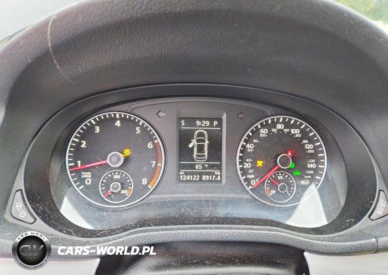 2013 Volkswagen Passat Se VIN:1VWBP7A37DC109501 - 9