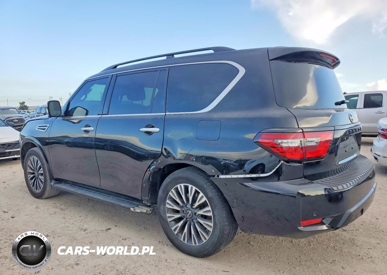 2023 Nissan Armada Sl VIN:JN8AY2BA3P9405844 - 2