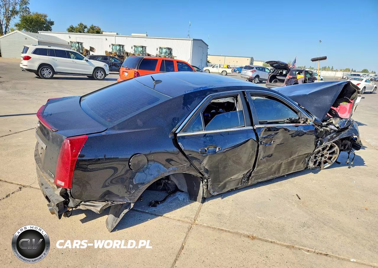 2008 Cadillac Cts Hi Feature V6 VIN:1G6DV57V880152687 - 3