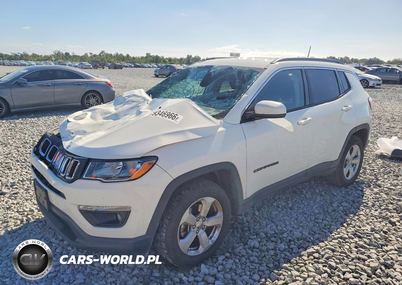 2017 Jeep Compass Latitude VIN:3C4NJDBB1HT628012 - 1