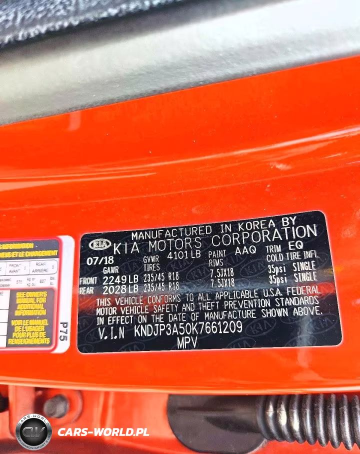 2019 Kia Soul + VIN:KNDJP3A50K7661209 - 13