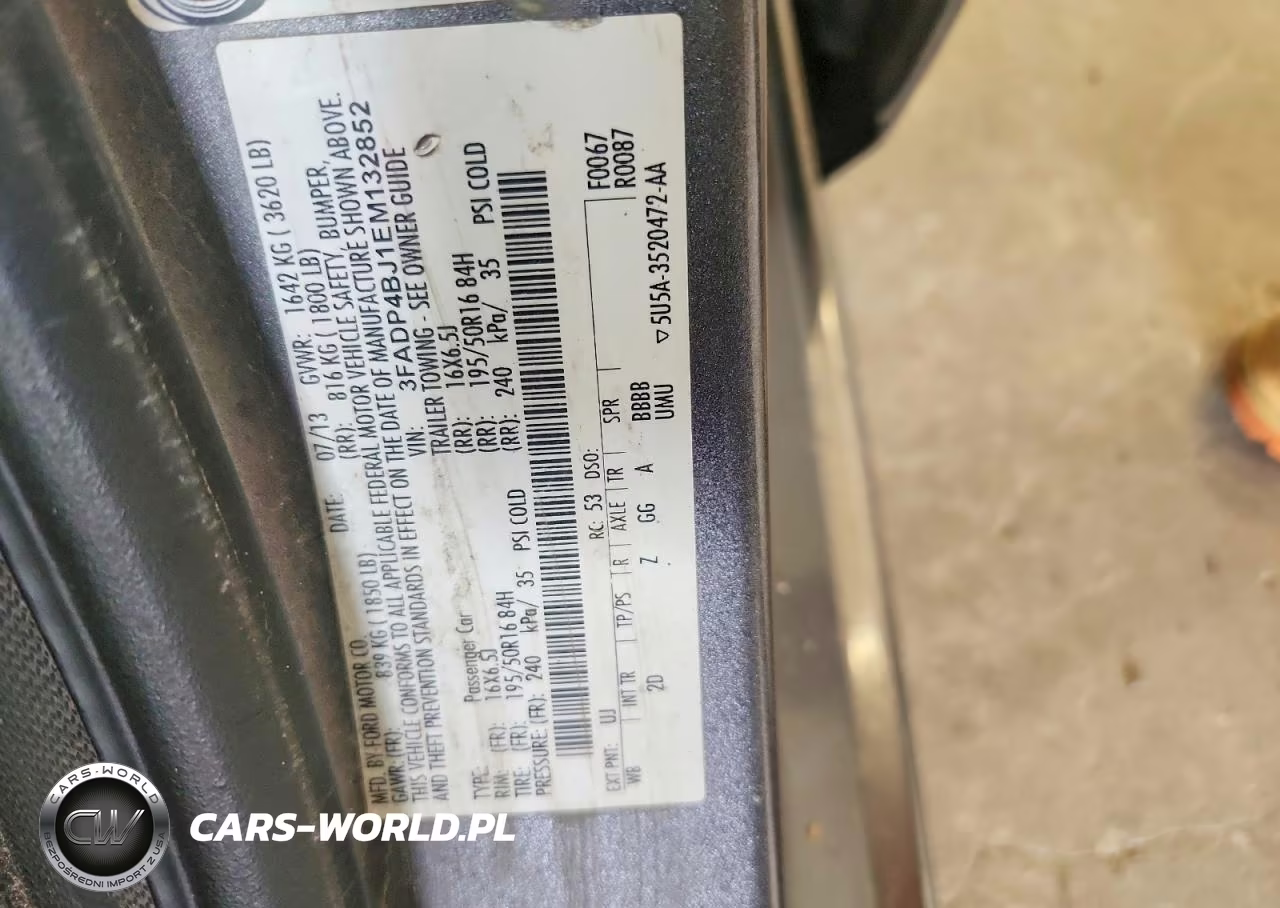 2014 Ford Fiesta Se VIN:3FADP4BJ1EM132852 - 12