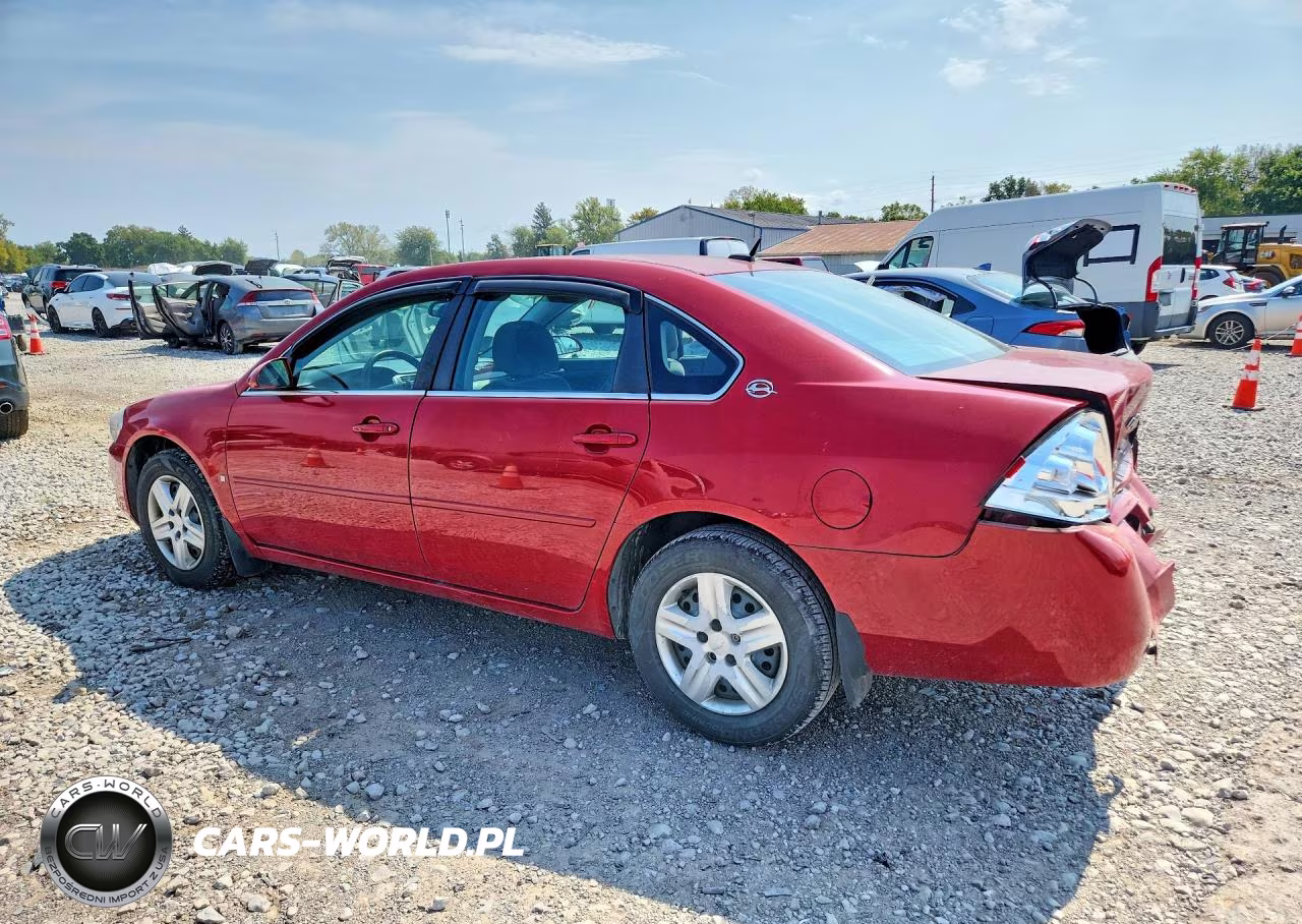 2008 Chevrolet Impala Ls VIN:2G1WB58K081209674 - 2