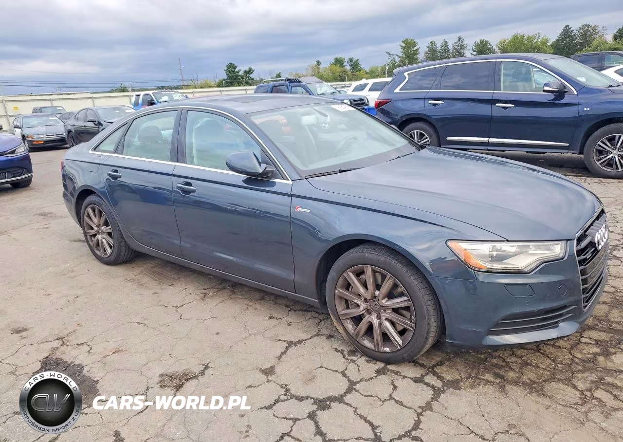 2013 Audi A6 Premium Plus VIN:WAUGGAFC8DN125643 - 4