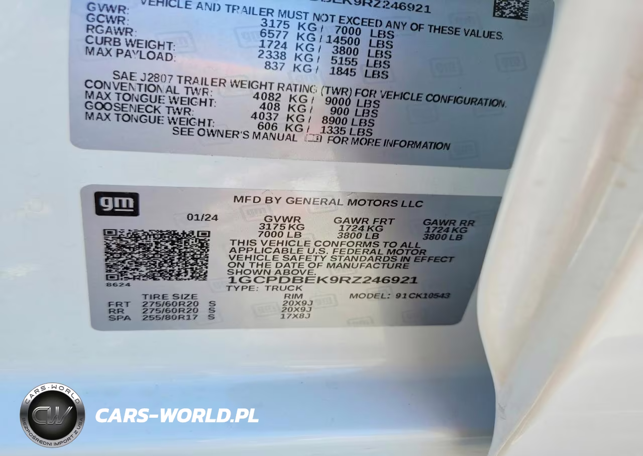 2024 Chevrolet Silverado K1500 Custom VIN:1GCPDBEK9RZ246921 - 12