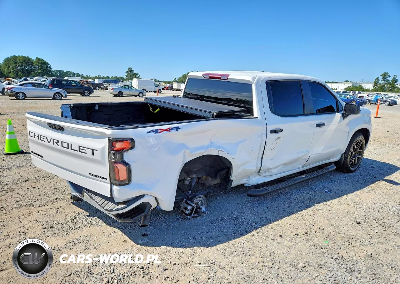2024 Chevrolet Silverado K1500 Custom VIN:1GCPDBEK9RZ246921 - 3