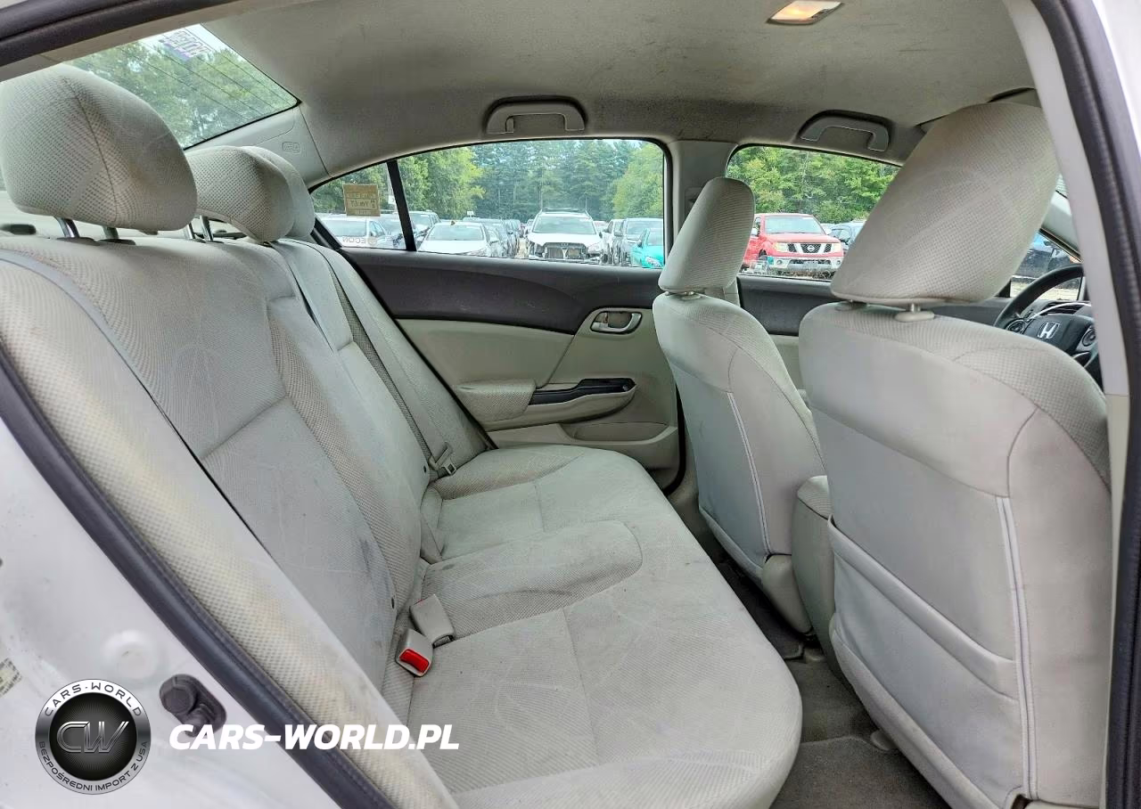 2012 Honda Civic Lx VIN:19XFB2F5XCE386652 - 10