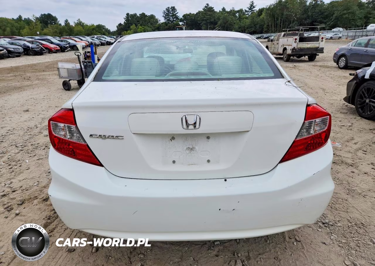 2012 Honda Civic Lx VIN:19XFB2F5XCE386652 - 6