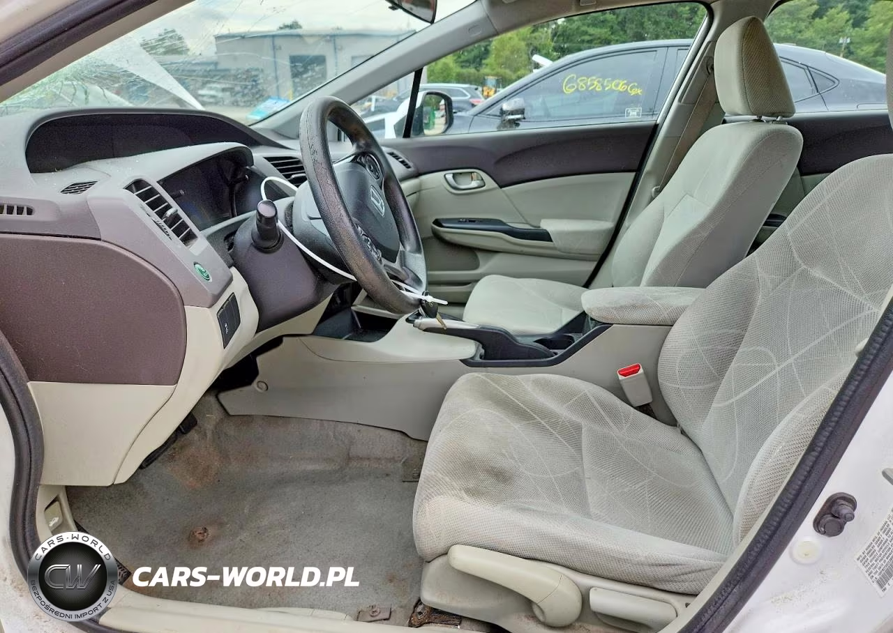 2012 Honda Civic Lx VIN:19XFB2F5XCE386652 - 7