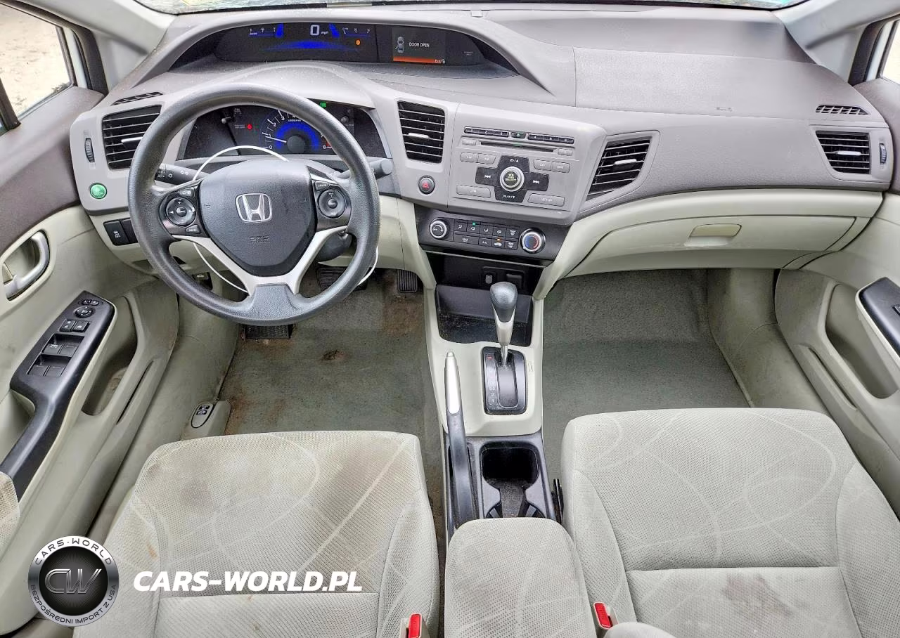 2012 Honda Civic Lx VIN:19XFB2F5XCE386652 - 8