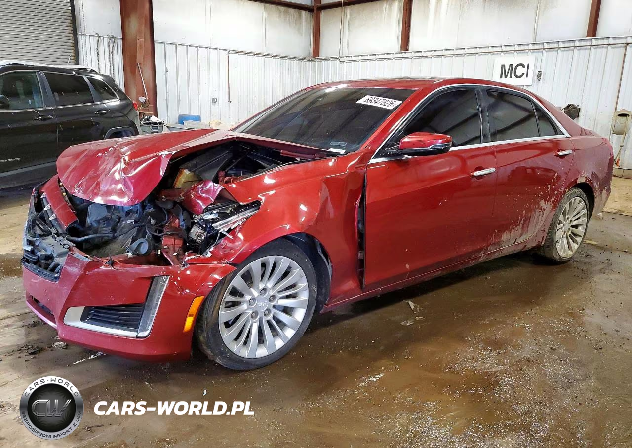 2015 Cadillac Cts Performance Collection VIN:1G6AY5SXXF0112823 - 1