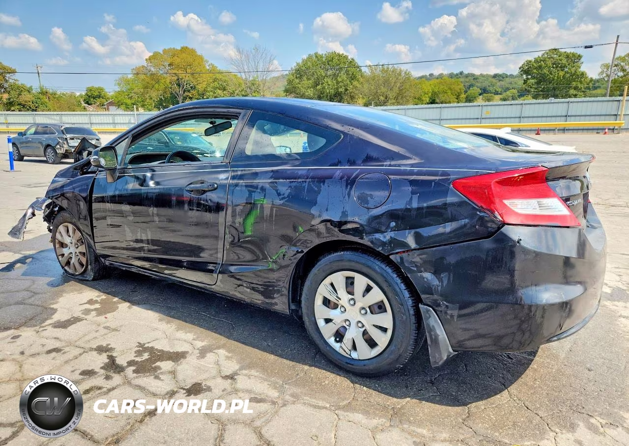 2012 Honda Civic Lx VIN:2HGFG3B51CH566461 - 2