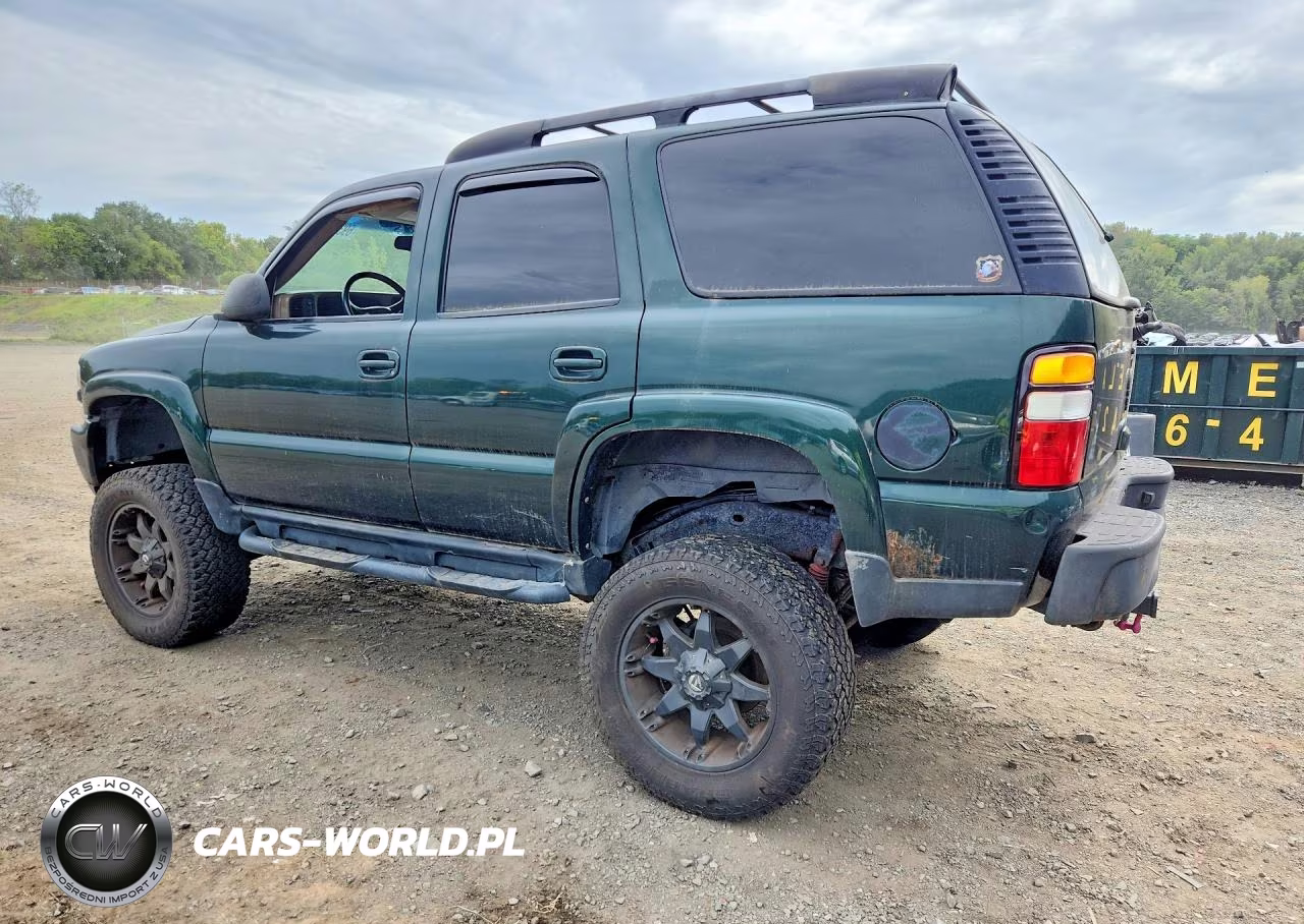 2002 Chevrolet Tahoe VIN:1GNEK13Z52R281489 - 2