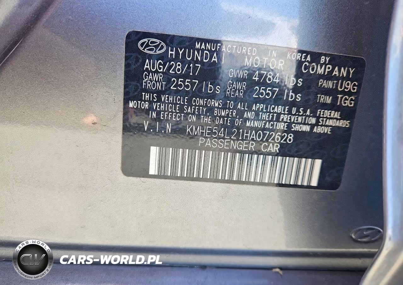2017 Hyundai Sonata Plug-In Hybrid Limited VIN:KMHE54L21HA072628 - 12