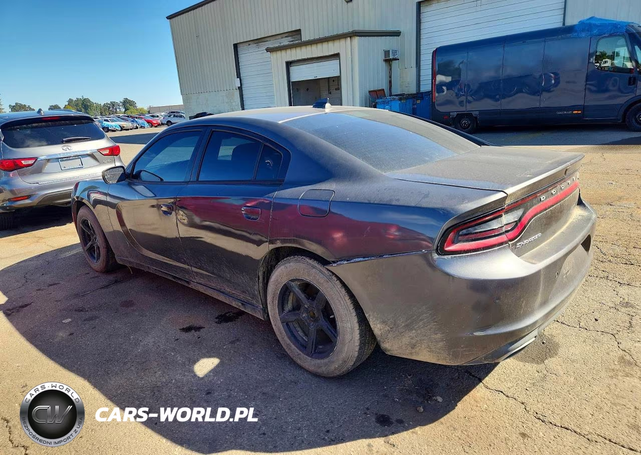 2018 Dodge Charger Sxt Plus VIN:2C3CDXHGXJH166801 - 2