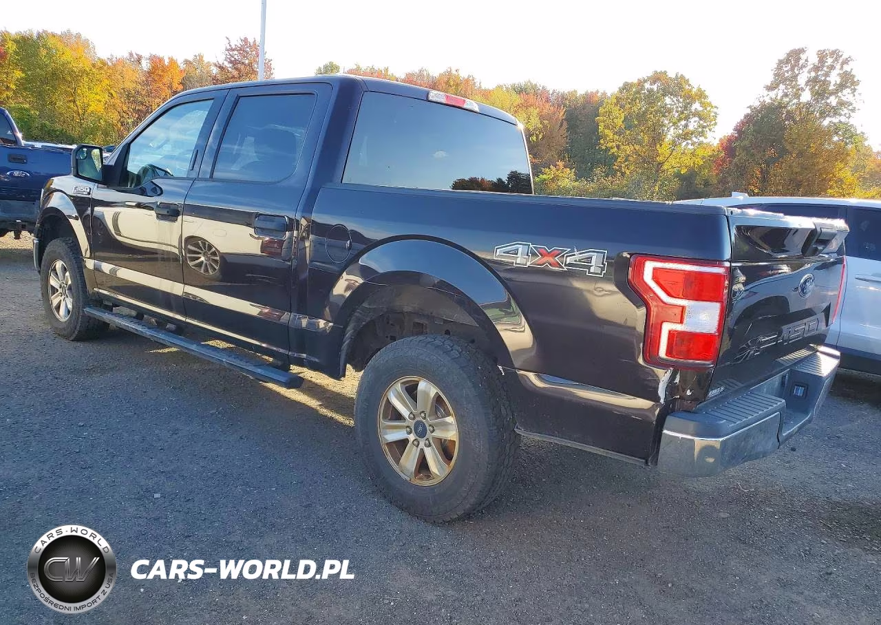 2018 Ford F150 Supercrew VIN:1FTEW1E55JFA08172 - 2