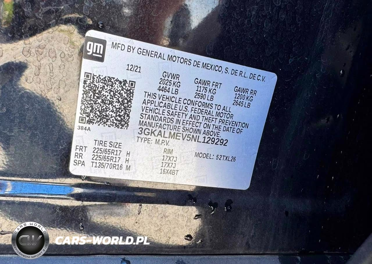 2022 GMC Terrain Sle VIN:3GKALMEV5NL129292 - 10