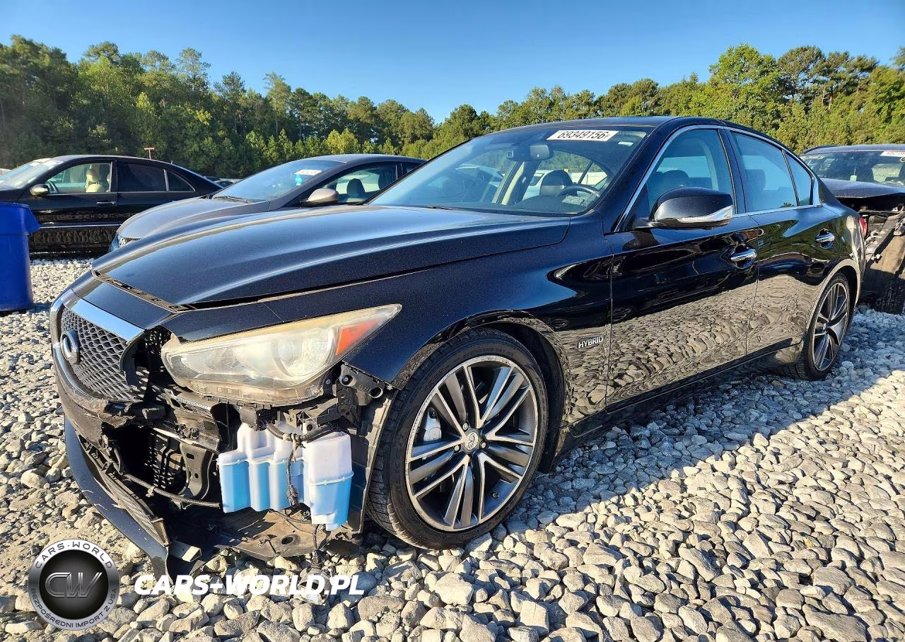 2014 Infiniti Q50 Hybrid Sport VIN:JN1AV7APXEM691213 - 1