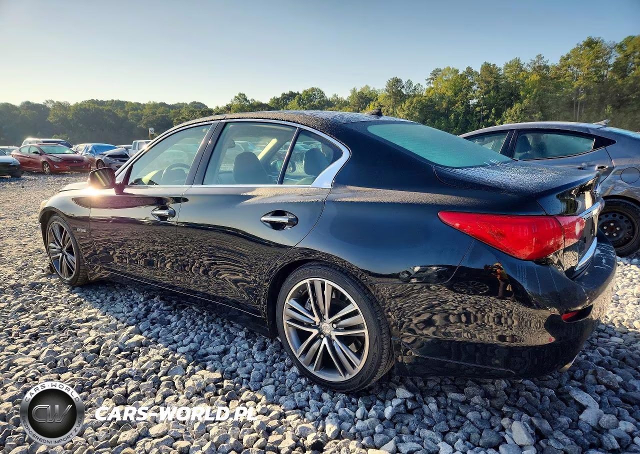 2014 Infiniti Q50 Hybrid Sport VIN:JN1AV7APXEM691213 - 2