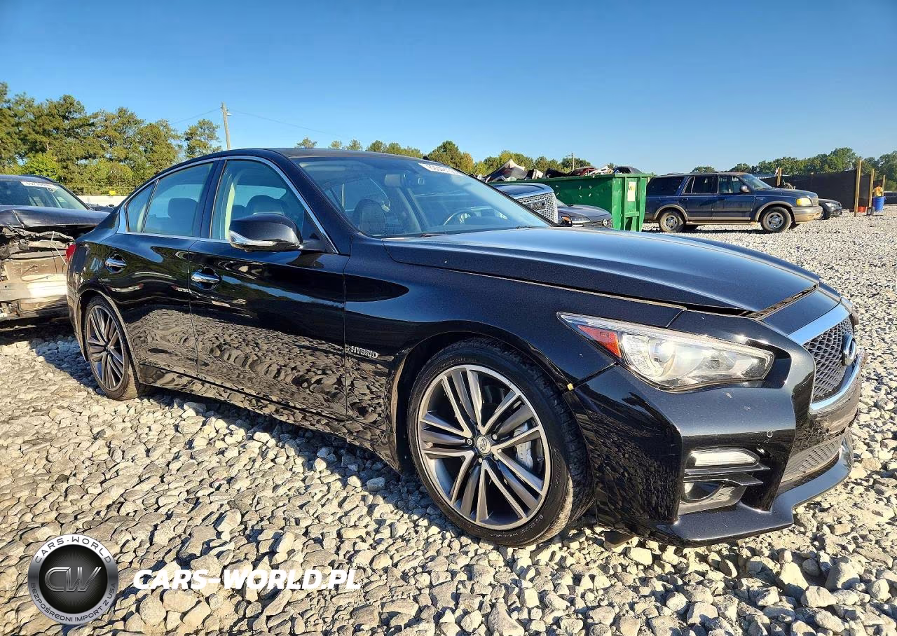 2014 Infiniti Q50 Hybrid Sport VIN:JN1AV7APXEM691213 - 4
