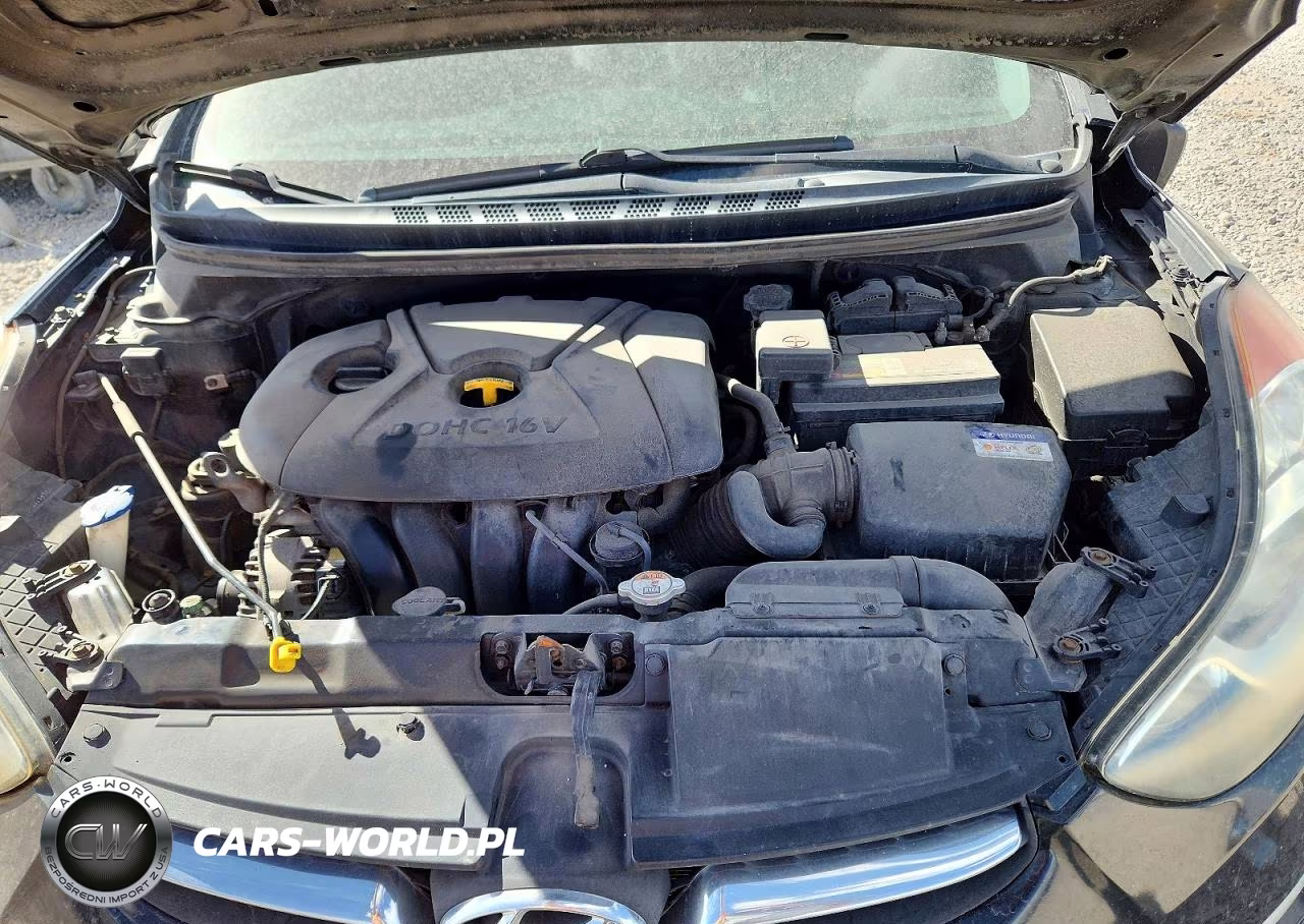 2013 Hyundai Elantra Gls VIN:KMHDH4AE4DU927184 - 11