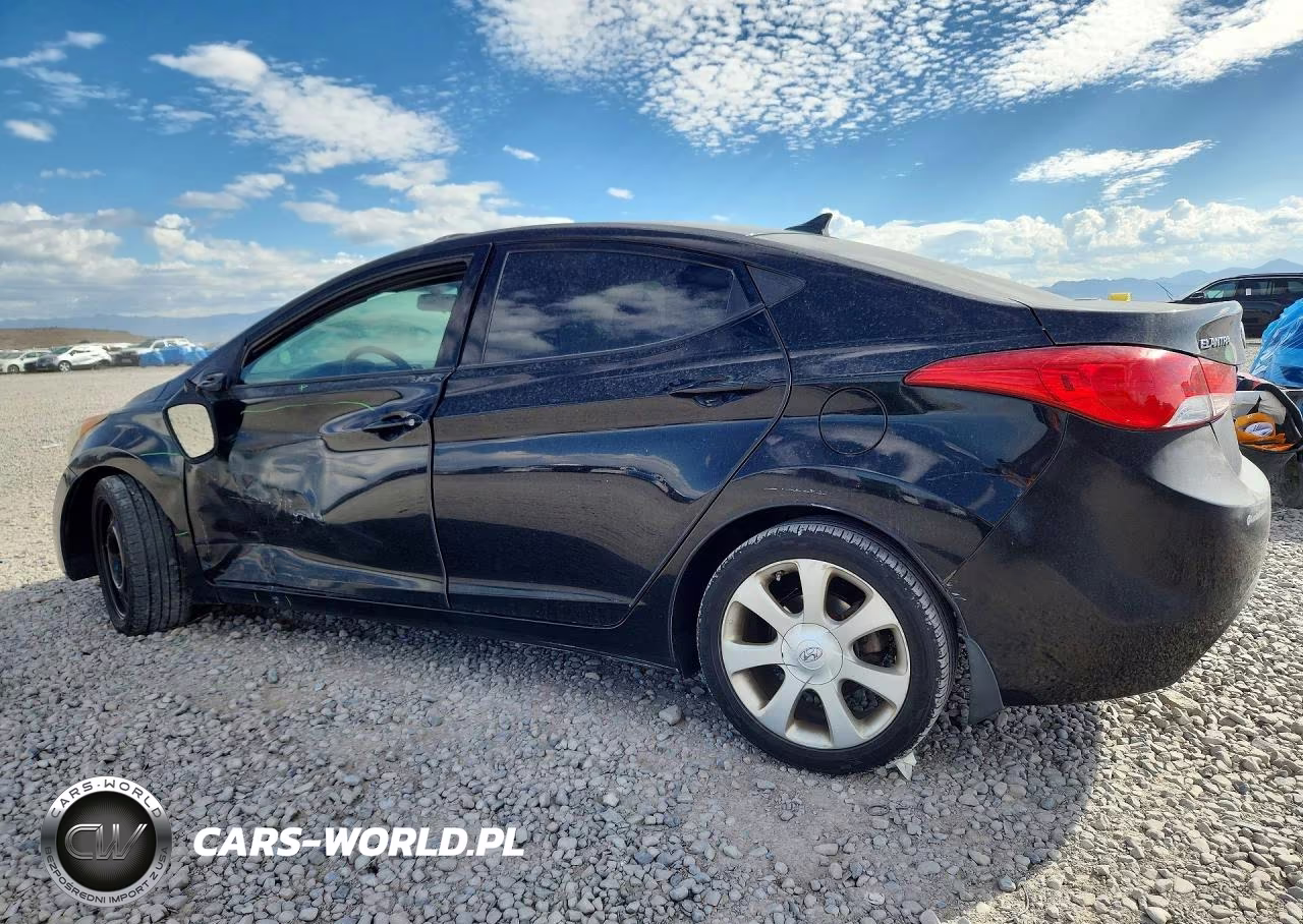 2013 Hyundai Elantra Gls VIN:KMHDH4AE4DU927184 - 2