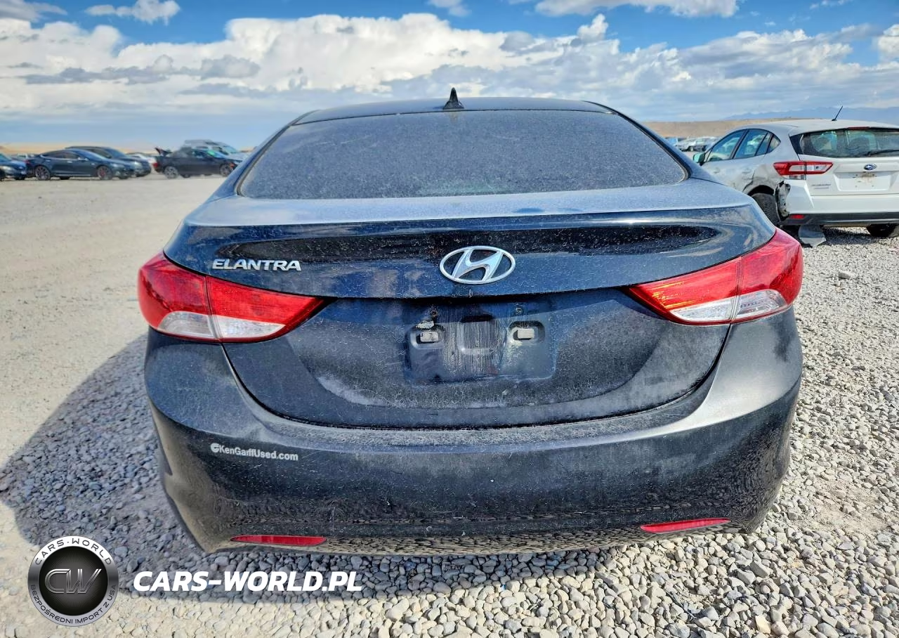 2013 Hyundai Elantra Gls VIN:KMHDH4AE4DU927184 - 6