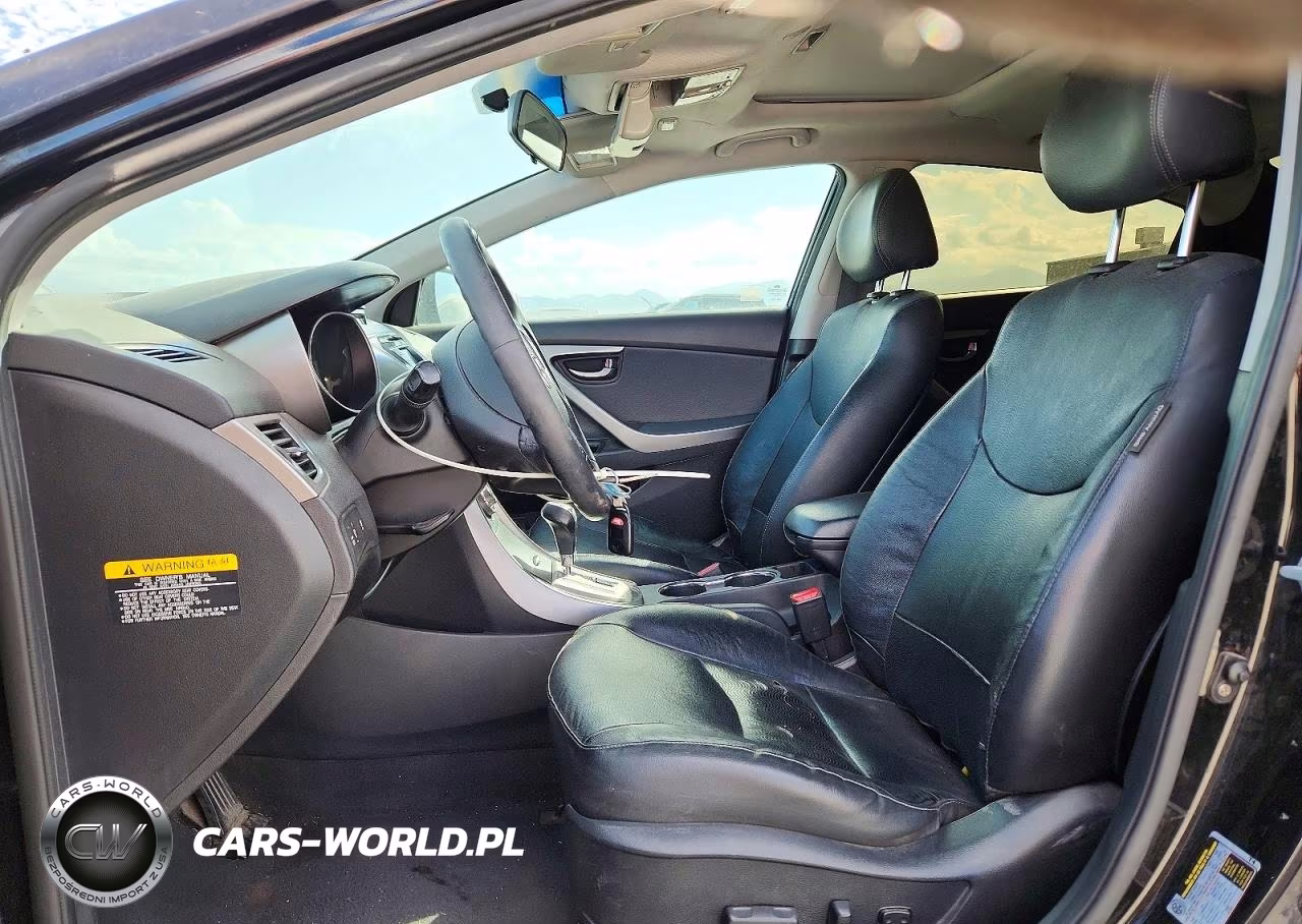 2013 Hyundai Elantra Gls VIN:KMHDH4AE4DU927184 - 7